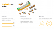 Creative Logistics PPT Design Templates With Icons